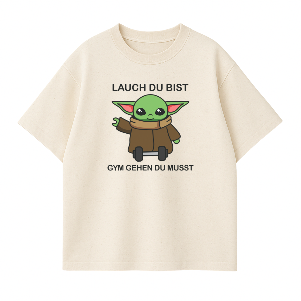 Lauch Du Bist Oversized Shirt