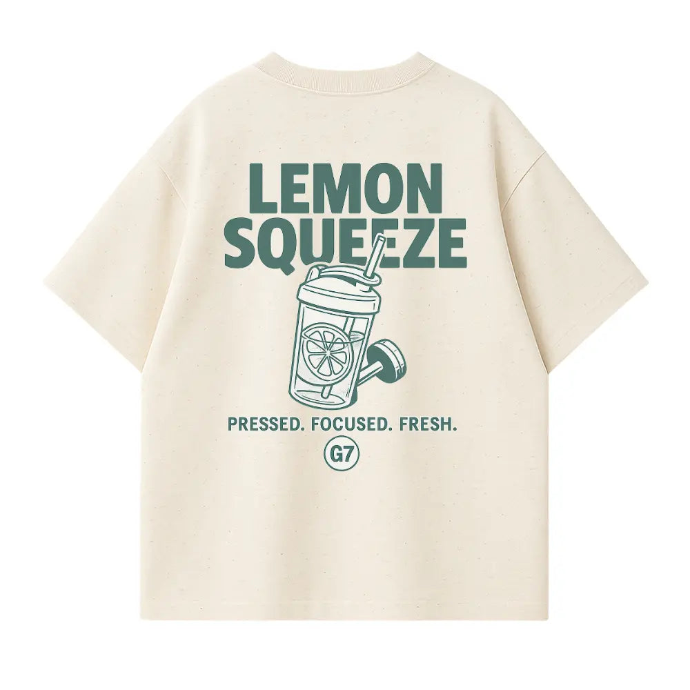 Lemon Squeeze  Oversized Shirt