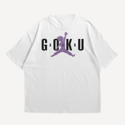 Go Air Lila Oversized Shirt (Backprint)