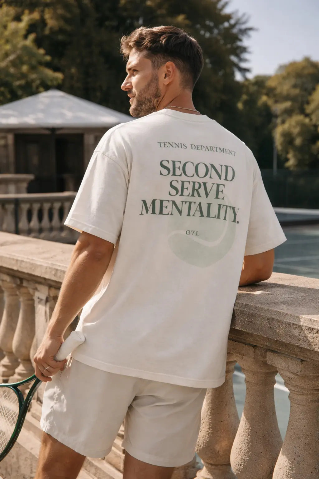 Second Serve Mentality Oversized Shirt