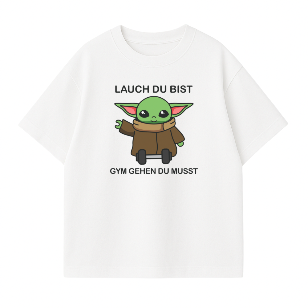 Lauch Du Bist Oversized Shirt
