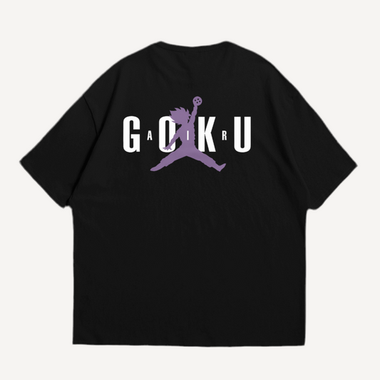 Go Air Lila Oversized Shirt (Backprint)