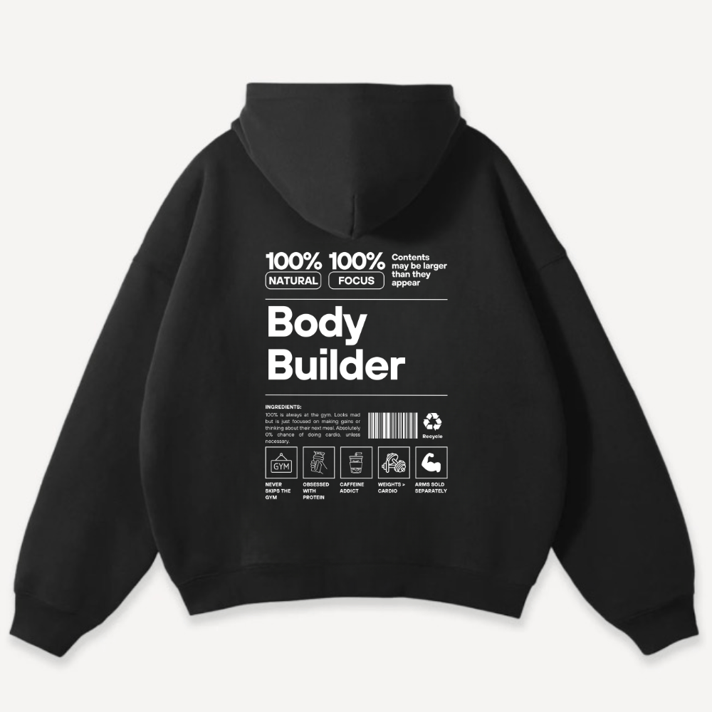 Bodybuilder Oversized Hoodie