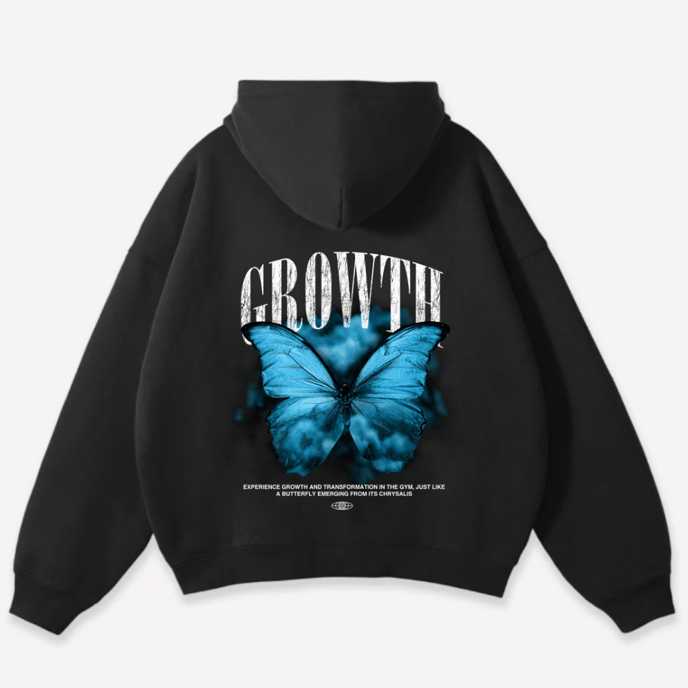 Growth Butterfly Oversized Hoodie