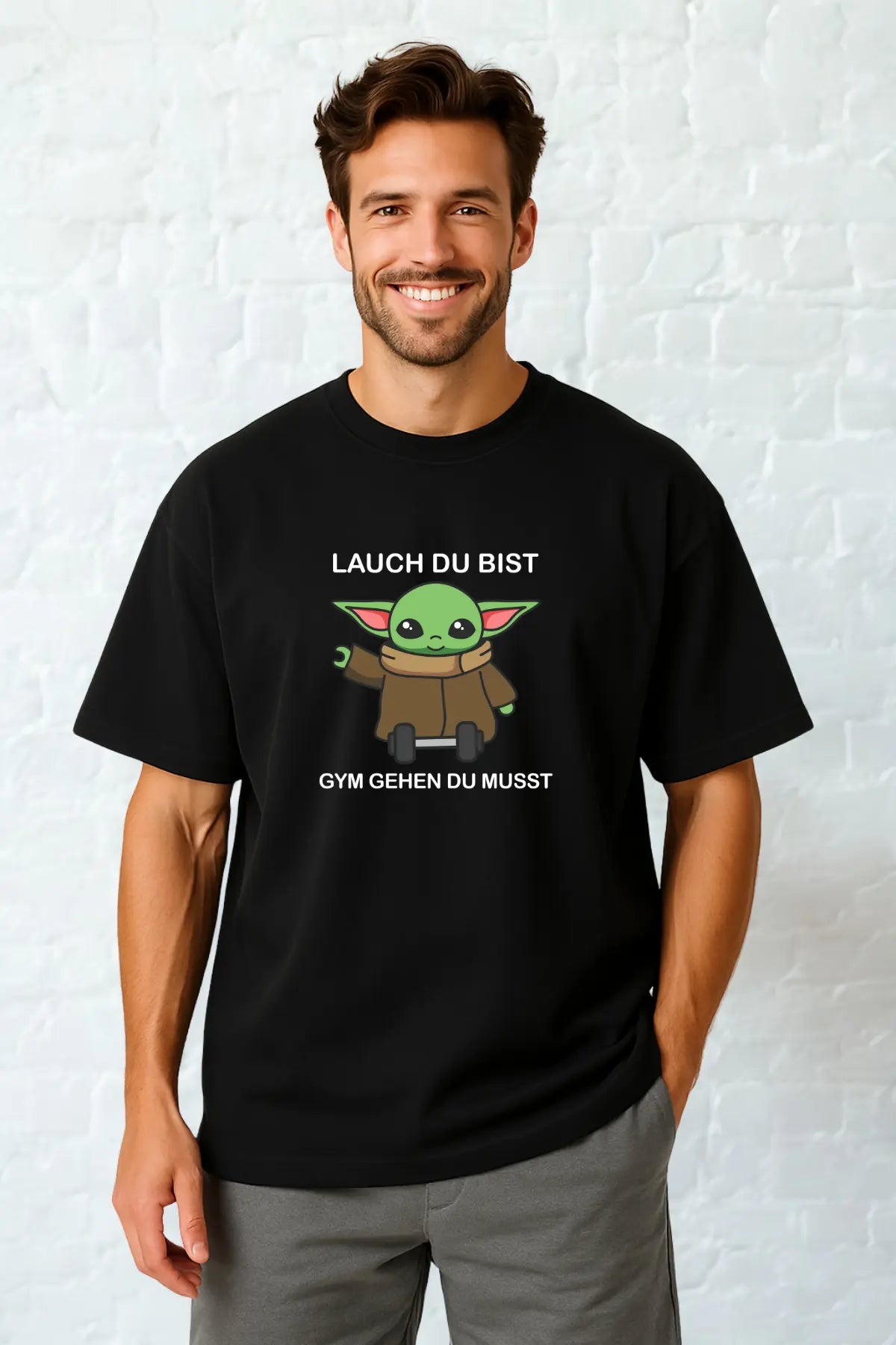 Lauch Du Bist Oversized Shirt