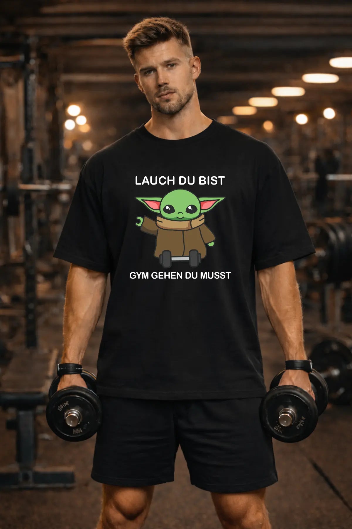 Lauch Du Bist Oversized Shirt