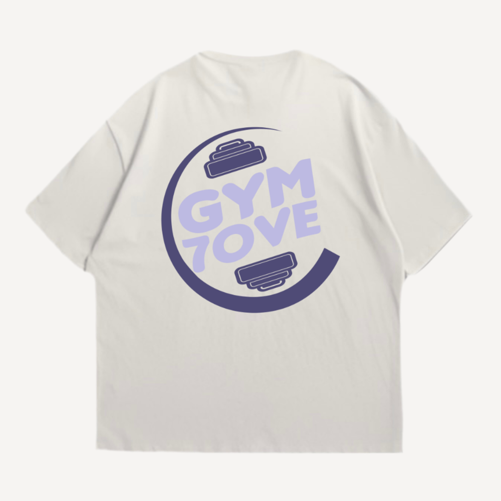 Burger Oversized Shirt (Backprint)