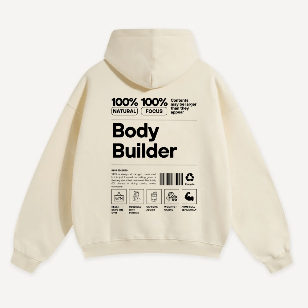 Bodybuilder Oversized Hoodie