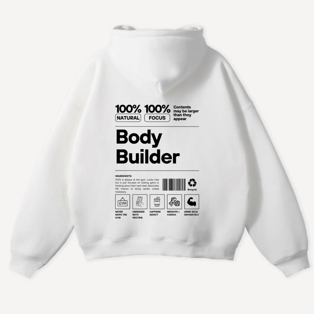 Bodybuilder Oversized Hoodie