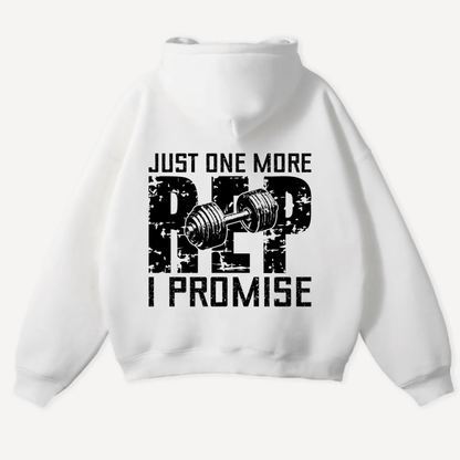 Just One More Rep Oversized Hoodie